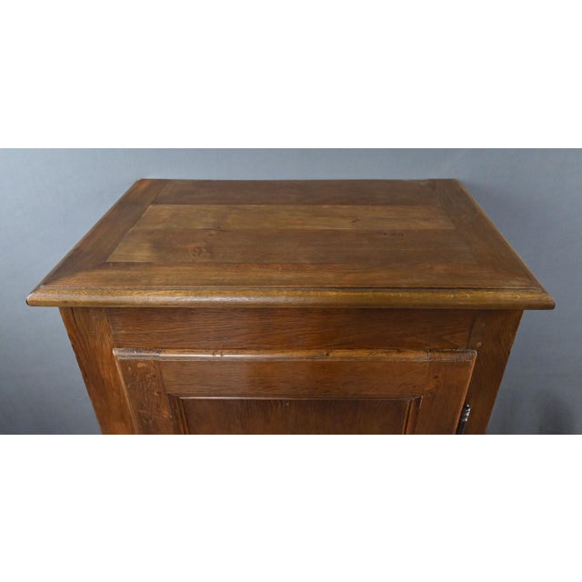 19th Century Standing Regional Cabinet in Oak For Sale - Image 5 of 18