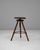 1920s French Adjustable Swivel Stool With Tripod Base For Sale In Greensboro - Image 6 of 18