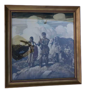 n.c. Wyeth “Lewis & Clark, Sakaqawea” 1935 Print