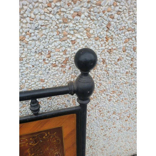 Antique Wrought Iron Headboard, 1940s For Sale - Image 9 of 13