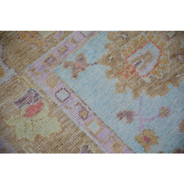 Turkish Modern Turkish Oushak Rug 4'1" x 6' For Sale - Image 3 of 8