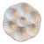 Vintage Iridescent Oyster Plate For Sale