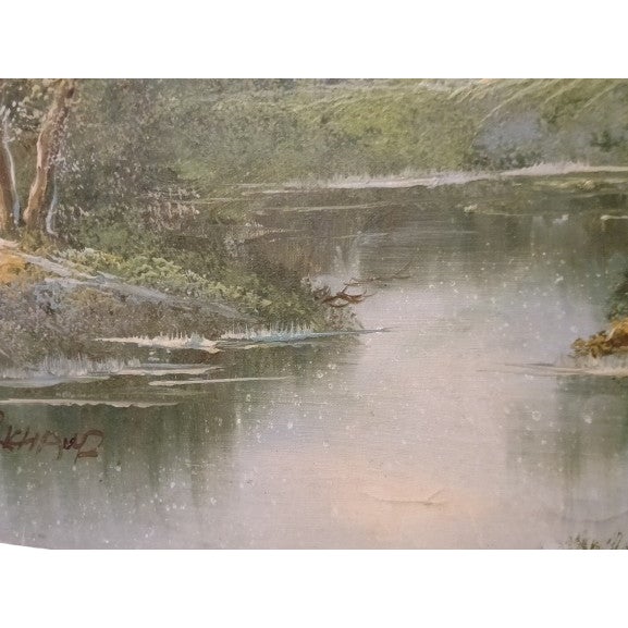 1960s Raymond Knaub Original Painting For Sale - Image 4 of 6