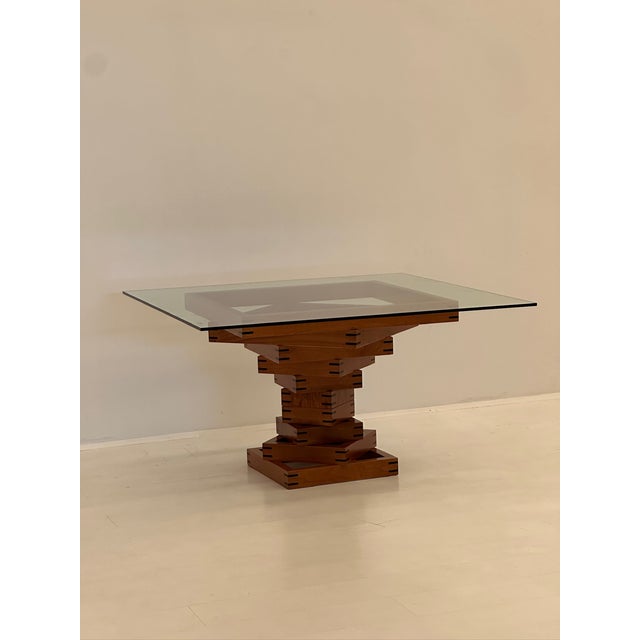 Corinth Dining Table by Ferdinando Meccani for Meccani Furniture, 1978 For Sale - Image 3 of 9