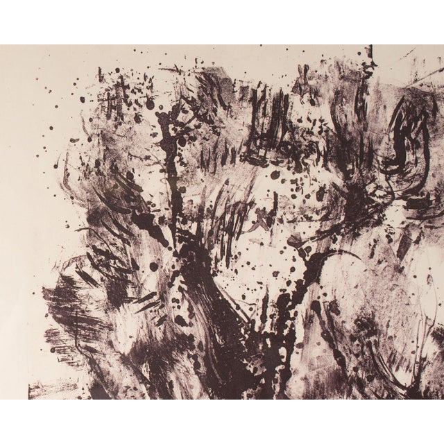 “Tempest in the Wilderness” Abstract Lithograph Print by Joan Farrar For Sale - Image 10 of 10
