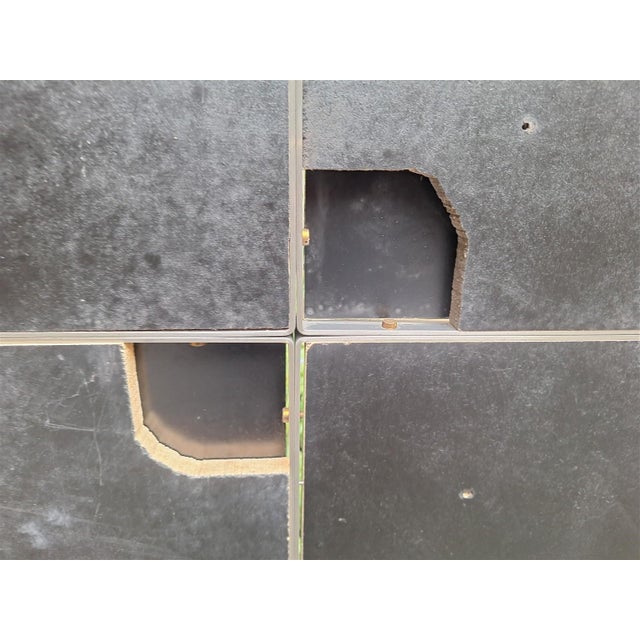 Large Steel Mirror by Vittorio Introini for Saporiti, 1960s For Sale - Image 10 of 12