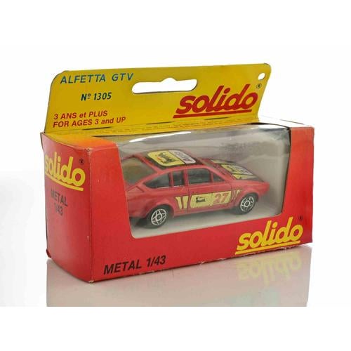 1970s Alfa Romeo Alfetta GTV Rally 1:43 Scale Die-Cast Model, 1970s For Sale - Image 5 of 6