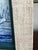 Traditional Mid-Century Dutch Delft Blue Hand-Painted Windmill Tile in Linen Frame For Sale - Image 3 of 10
