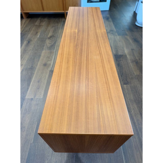 Jens Quistgaard for Peter Løvig Nielsen Danish Modern Teak Tambour Door Credenza, Denmark, C. 1970 For Sale - Image 11 of 17