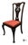 Brown Vintage Traditional Chippendale Style Mahogany Dining Chairs - Set of 4 For Sale - Image 8 of 10