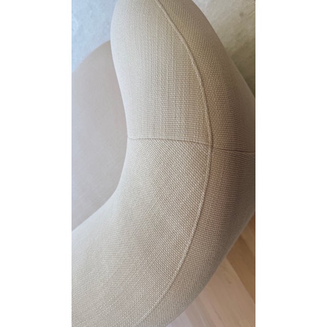 West Elm Laurent 3-Piece Sculptural L-Shaped Wedge Sectional in Ivory Performance Upholstery For Sale - Image 15 of 18