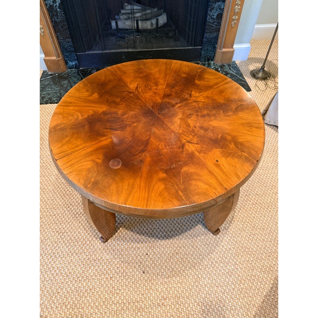 Early Art Deco Biedermeier Revival Coffee Table For Sale - Image 4 of 11