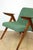 Green Bouclé Bunny Lounge Chair attributed to J. Chierowski, 1970s For Sale - Image 11 of 13