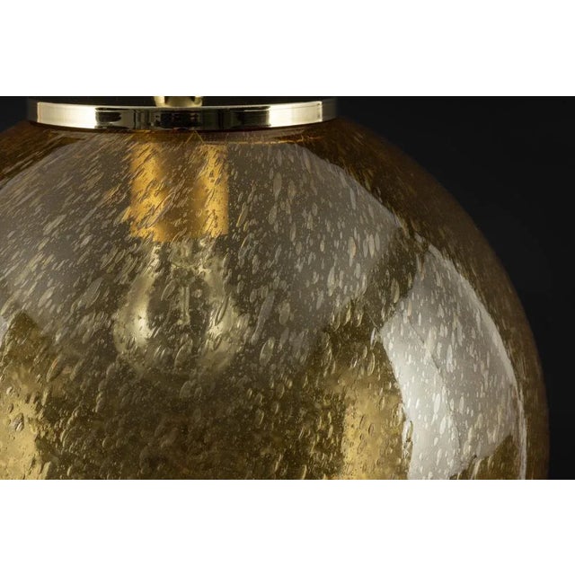 Murano Ball Pendant Light by Doria, Germany, 1970s For Sale - Image 13 of 14