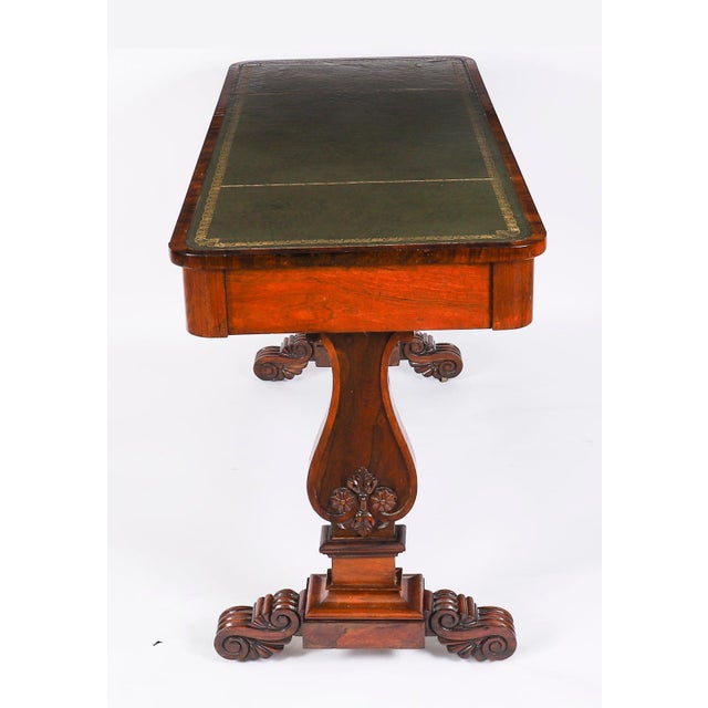 Antique Regency Library Desk by Gonçalo Alves, 19th Century For Sale - Image 16 of 18