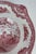 Ceramic Early 20th Century Johnson Bros. “Old Britain Castles” Red Transferware Serving Bowl For Sale - Image 7 of 9