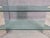 Mid-Century Modern Glass Top Console Table in the Style of Maitland-Smith For Sale - Image 3 of 8