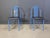 Metal Nr 222 Chairs attributed to Robert Mallet-Stevens, 1980s, Set of 7 For Sale - Image 7 of 13