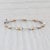 2010s 0.68ctw White Yellow Diamond Bracelet 18k White Yellow Gold 7.5" Bar Chain For Sale - Image 5 of 7