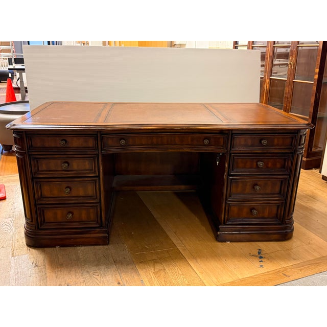 Design Plus Gallery presents an Executive Desk from Sligh Furniture. A timeless example of American craftsmanship,...