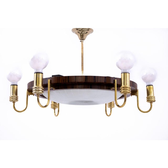 Art Deco Lamp, Poland, 1950s For Sale - Image 6 of 6