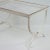 This 'Snow White' side table was designed and manufactured in France in the 1950s. It is made of white lacquered...