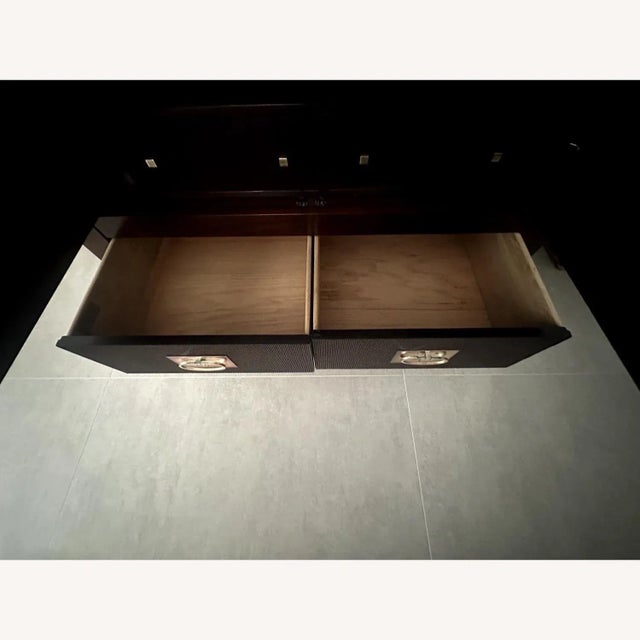 Wood Armoire Media Cabinet For Sale - Image 7 of 14