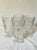 Transparent Mid 20th Century Pressed Glass Tall Glasses -Set of Four For Sale - Image 8 of 10