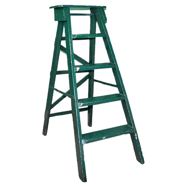 Painted Ladder, 1960s For Sale