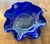 Blue Early 20th Century Fenton Art Glass “Mountaineer Spirit” Collectible Bowl For Sale - Image 8 of 12