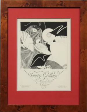 "Forrey-Galland Chocolatier Paris" by Libis (Herbert Libiszewski, 1897-1985)