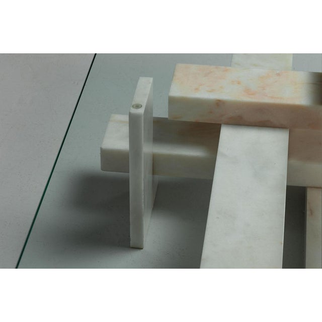 Marble Coffee Table by Willy Ballez, Belgium, 1979 For Sale - Image 15 of 18