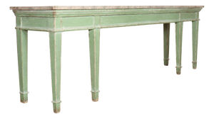 English Painted Console Table