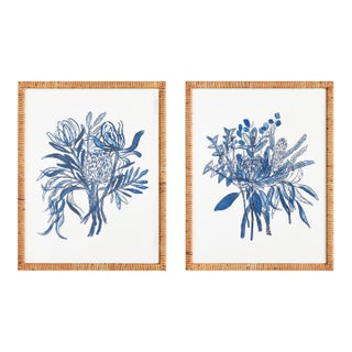 Banksia Bouquet Prints, Set Of 2 For Sale