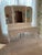 Shabby Chic 1910s Sligh French Style Vanity 2 Piece Set in White Paint For Sale - Image 3 of 12