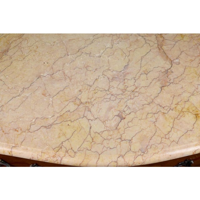 Louis XV Style Marquetry Commode, Late 20th Century For Sale - Image 6 of 18