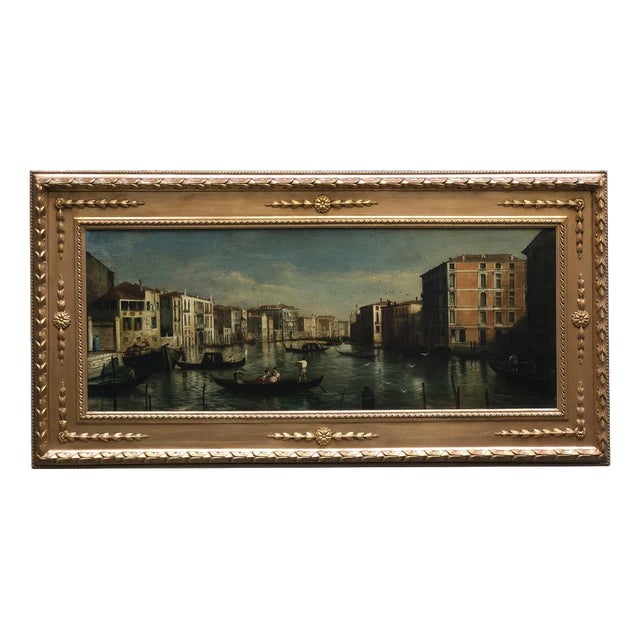 Giancarlo Gorini, Venice, Italian School, Oil on Canvas, Framed For Sale
