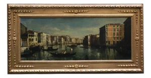 Giancarlo Gorini, Venice, Italian School, Oil on Canvas, Framed