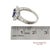 Gia Certified Platinum 900 Blue Sapphire and Natural Diamond Ring, Size 6.25 For Sale - Image 11 of 13