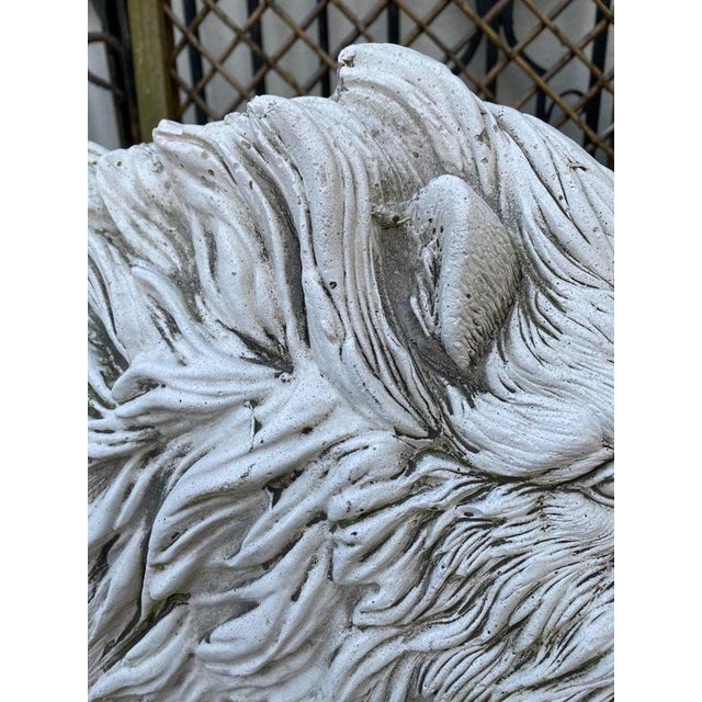 Large Cast Stone Wild Boar Garden Sculpture For Sale - Image 12 of 18