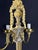 Vintage French Louis XVI Style Gilt Bronze Wall Sconce, 1950s For Sale - Image 10 of 11