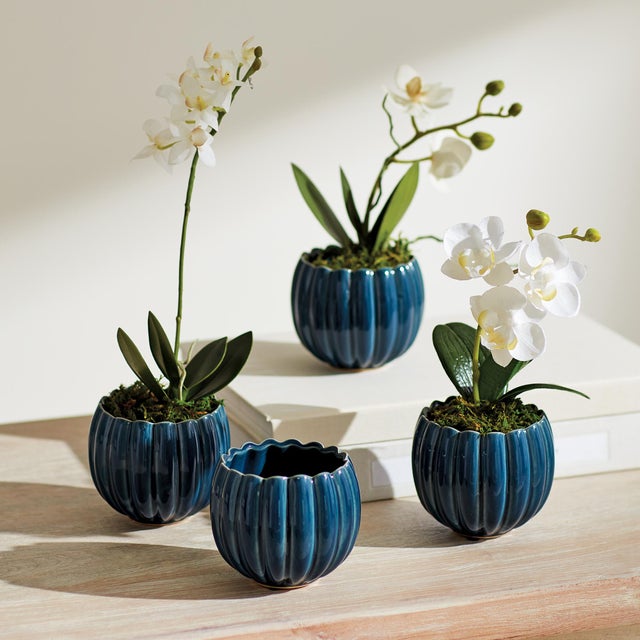 Kenneth Ludwig Chicago Leanna Mini Pots St/4 For Sale - Image 4 of 4