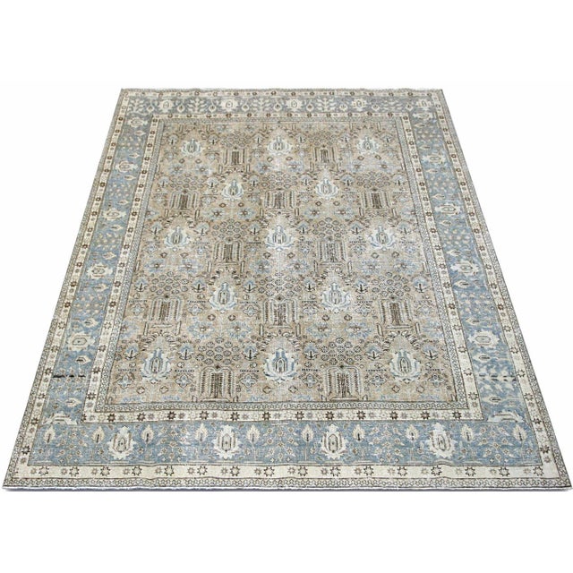 1940s Persian Tabriz Rug For Sale In Los Angeles - Image 6 of 6