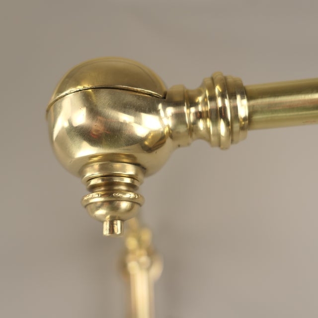 Art Deco British Adjustable Wall-Mounted Reading Lamp with Dual Swivel Arms, 1920s For Sale - Image 16 of 18