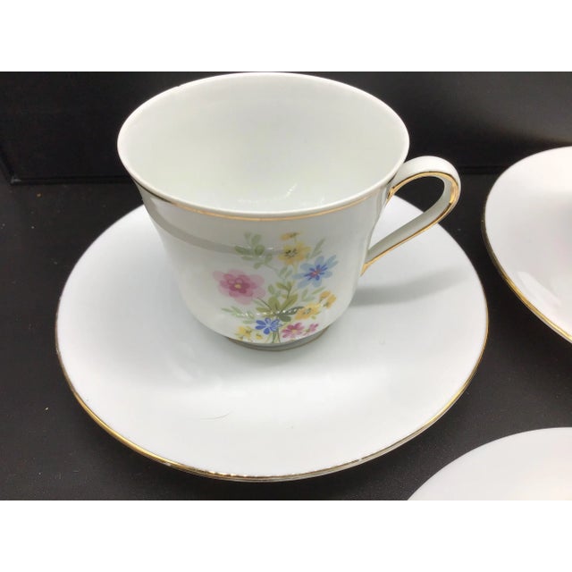 Vintage Childs Tea Sets, Bavarian With Gold Rim and Fao Schwarz -31 Pieces For Sale In Los Angeles - Image 6 of 13