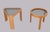 Beechwood Smoked Glass Side Tables by Porada Arredi, Italy, 1970s, Set of 2 For Sale - Image 12 of 12