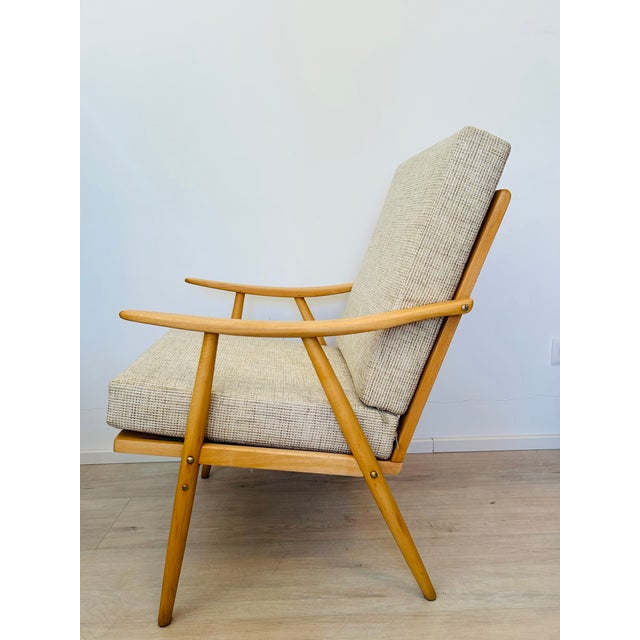 Lounge Armchair by Jaroslav Šmidek for Ton, Former Czechoslovakia, 1960s For Sale - Image 4 of 12