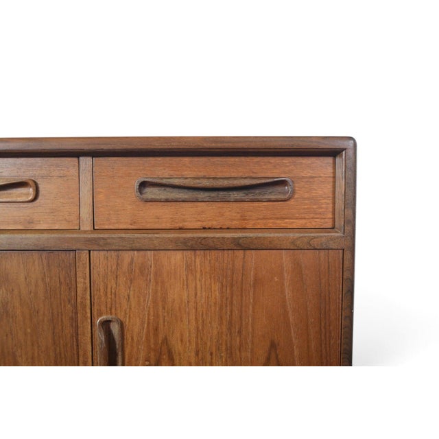 G Plan "Fresco" Small Teak + Afromosia Credenza For Sale In San Francisco - Image 6 of 7