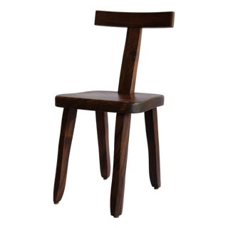 T-Chair - Olavi Hanninen - Aranjou - Attributed - Brutalist Elm Chair For Sale