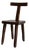 T-Chair - Olavi Hanninen - Aranjou - Attributed - Brutalist Elm Chair For Sale